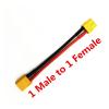 Cable XT60 Parallel Connector Male/Female Cable 1 to 2 1 to 3 Dual Extension Y Splitter Silicone Wire 14AWG Fit Compatible RC Batry (Color : 1 Male to 1 Female) view 2