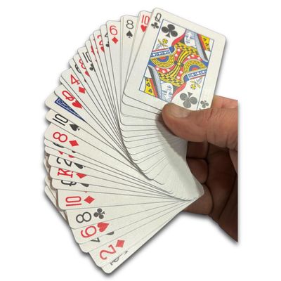 Hat Trick Magic Card Illusions for Beginner to Professional Wizards - Appearing, Teleporting, Transforming Miracles (Blue Invisible Deck)