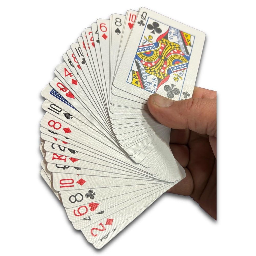 Hat Trick Magic Card Illusions for Beginner to Professional Wizards - Appearing, Teleporting, Transforming Miracles (Blue Invisible Deck)