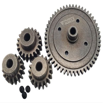 NHX RC 50T Hardened Steel Spur/Pinion Gear Set 20T/18T/16T for 1/8 1/7 Arrma