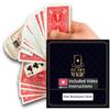 Hat Trick Magic Card Illusions for Beginner to Professional Wizards - Appearing, Teleporting, Transforming Miracles (Red Brainwave Deck) view 1