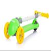 Chipolino Funky Yellow Green: Folding Scooter for Children from 3 Years Old, Lightweight Aluminium (3 kg), Adjustable Handlebar, Rear Brake, LED Lights, Complies with European Standards. Fun and view 4