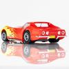 AFX 1970 Corvette Red/Yellow Wildfire HO Scale Slot Car view 4
