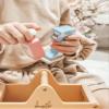 JOUECO Wooden basket with shopping and scanner view 3