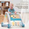 Caterbee 2 in 1 Baby Piano Play Mat & Standing Toy with musicial and Light (Blue) view 3