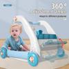Caterbee 2 in 1 Baby Piano Play Mat & Standing Toy with musicial and Light (Blue) view 4