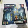PicassoTiles Haunted House Theme Magnet Tile Building Blocks 8 Action Figures Magnetic Construction Toy Double Sided Printing Education STEM Learning Playset Halloween Adventure Kid Ages 3+ PTQ03 view 2