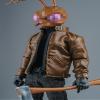 1/12 Scale Male Clothes,Male Stand Up Collar Jacket Coat Costume Outfit Clothing for 6inch Male Action Figure Body(Black Motorcycle Jacket) view 1
