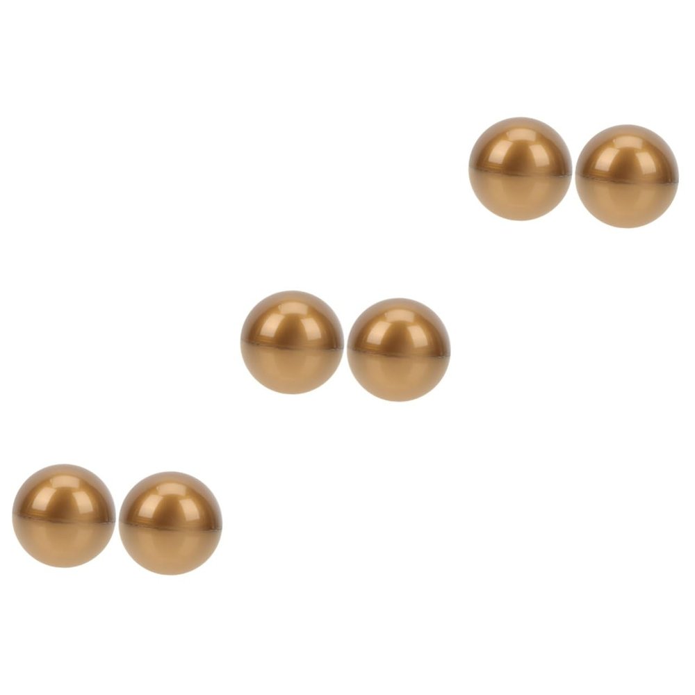 Sosoport 6pcs Plastic Balls Lightweight for Craftsmanship for Longevity for Parties Activities