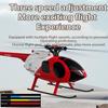 Ssccgym 335MM MD500 C189 Remote Control Helicopter Aircraft Add Optical Flow Positioning 1/28 Scale RC Heli Maintain Altitude Hover RTF US Rescue Helicopter RTF 2Batteries view 2