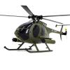 Ssccgym 335MM MD500 C189 Remote Control Helicopter Add Optical Flow Positioning RC Aircraft 2Batteries RC Heli Single Rotor No Ailerons Maintain Altitude Hover Green RTF view 2
