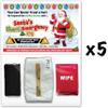 5 Pack - Christmas Santa's SHART Wet Fart Emergency Kit - Funny Xmas Gift Gag Party Favors, Stocking Stuffer, White Elephant, Secret Santa and More! (5) view 2