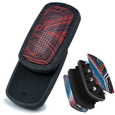 DjuiinoStar Silent Fidget Slider (Carbon Fiber + Glass Fiber), CNC Machined Free-Floating Push Slider, Addictive Magnetic Toy, Help to Relieve Stress, Best Gift for Fidget Fans DFS-49