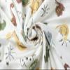 Onacosht Bassinet Sheets for Baby Boy and Girl, Stretchy Breathable Fitted Sheet Universal for Bassinet Cradle Hourglass Oval Rectangle Pad/Mattress, 4 Pack Woodland Animal Printing view 3