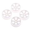 Tsolay 4Pcs 1/28 White RC Wheel Rims for WLtoys K969 K989 P929 Car DIY Accs Modification Accessories view 1