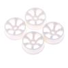 Tsolay 4Pcs 1/28 White RC Wheel Rims for WLtoys K969 K989 P929 Car DIY Accs Modification Accessories view 2