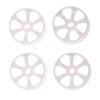Tsolay 4Pcs 1/28 White RC Wheel Rims for WLtoys K969 K989 P929 Car DIY Accs Modification Accessories view 4