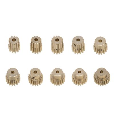 11T-20T Aluminum Alloy 3.17mm 32P Motor Pinion Gear 10PCS/Set for 1/10 1/8 RC Car