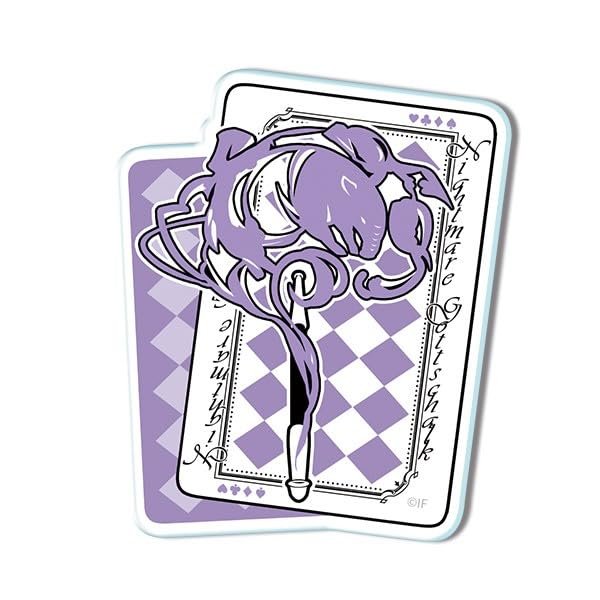 Alice in Spades ~Wonderful Black World~ Acrylic Badge Nightmare = Gottshark B ABGA-S001-m19