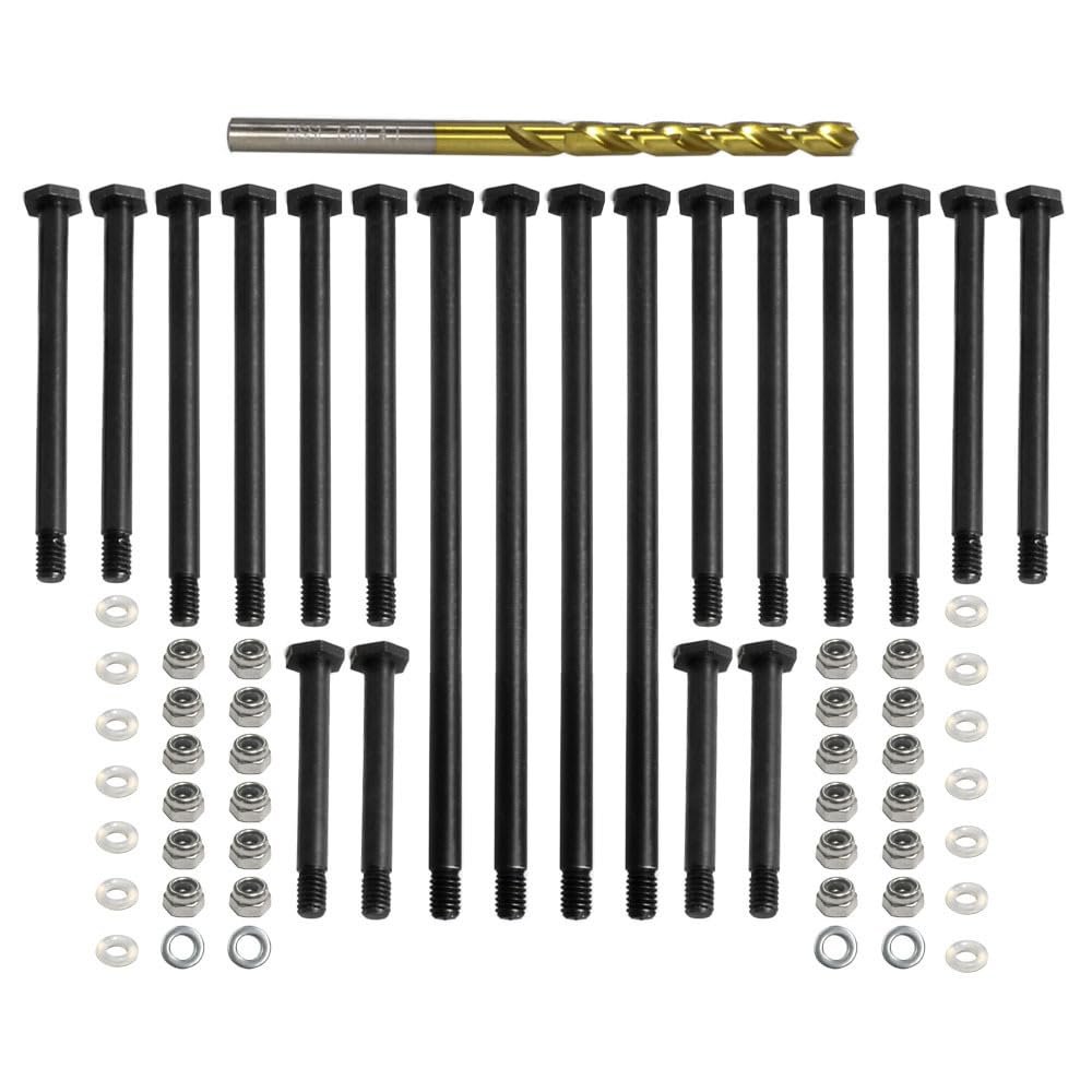45# Carbon Steel Front Rear Suspension Arm Pin Set for TRAXXAS 1/5 X-MAXX 6S/8S 1/6 XRT Monster Truck RC Car