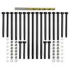 45# Carbon Steel Front Rear Suspension Arm Pin Set for TRAXXAS 1/5 X-MAXX 6S/8S 1/6 XRT Monster Truck RC Car view 1