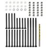 45# Carbon Steel Front Rear Suspension Arm Pin Set for TRAXXAS 1/5 X-MAXX 6S/8S 1/6 XRT Monster Truck RC Car view 2