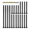 45# Carbon Steel Front Rear Suspension Arm Pin Set for TRAXXAS 1/5 X-MAXX 6S/8S 1/6 XRT Monster Truck RC Car view 3