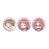 My Favorite Child Forgot Glasses 01 Kaede Komura & Ai Mie [Mini Character Illustration] Can Badge Set of 3 view 1