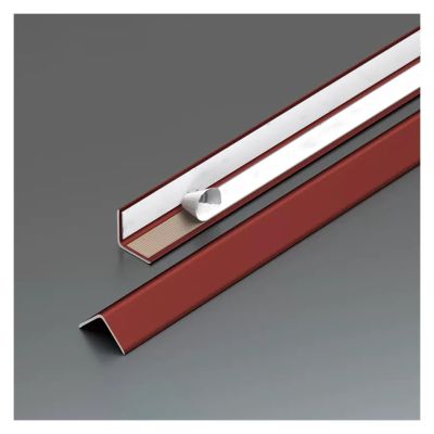 WDJBPSH 10mm Wide Corner Guards for Walls, Metal Aluminum Edge Protector with Self Adhesive Backing, 63 59 55 51 47 43 39 31 Inch Edging Trim Strips (Color : Red, Size : L 140cm/55)