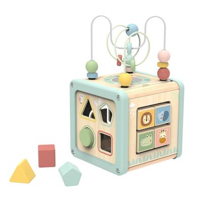Children Activity Dice of Wood