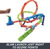 Hot Wheels Toy Car Track Set, Action Loop Cyclone Challenge, 18-in Tall, 2 Ways to Play & Easy Storage, with 1:64 Scale Vehicle view 4