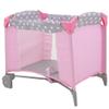 509 Crew: Cotton Candy Pink: Doll Play Yard - Pink, Grey, Polka Dot - for Dolls Up to 18", Foldable, Retractable Canopy, Kids Pretend Play, Ages 3+ view 2