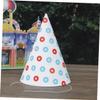 HONMEET Mini Birthday Cone Hat Crowns 20 Pack Sparkle Party Decorations Boys and Girls Happy Birthday Hats Music Pentagram and Crown view 3