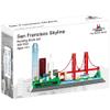 Apostrophe Games San Francisco Skyline Building Block Set (459 Pieces) Features Golden Gate Bridge and More - Architecture Landmark Model for Kids and Adults view 3