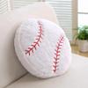2Pcs Baseball Plush Pillow14" Soft Baseball Stuffed Toys Fluffy Soccer Sports Throw Pillow Durable Football Plush Toys for Home Decor Sofa Cushion Kids Boy Girls Children Sports Toys Gift(Baseball) view 2