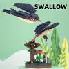 Apostrophe Games Majestic Birds Model Building Block Kit - 876 Pieces - Six Unique Bird Models for Kids and Adults view 3