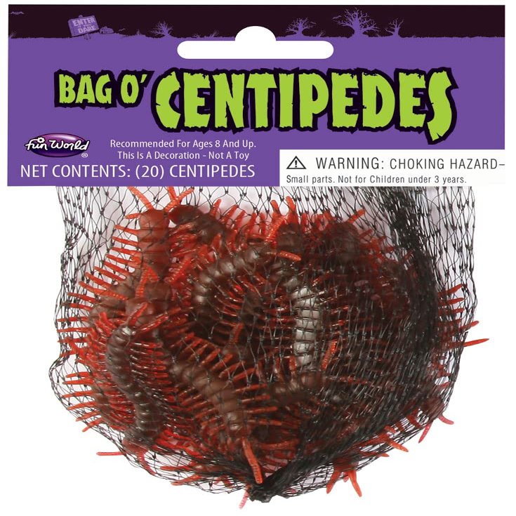 Fun World Centipedes in a Bag