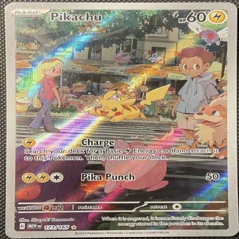 151 - Pikachu - 173/165 - Special Illustration Rare - NM/M