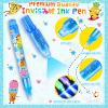 Joycover Invisible Ink Pen with UV Light for Kids, Party Favors for Kids 4-6 8-12, 12PCS Spy Pen Classroom Prizes School Supplies, Birthday Christmas Gift Toys Goody Bag Stuffers for Boys Girls view 2