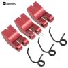 Chanmoo 1/8 RC Car 14T Clutch Bell Flywheel Assembly Kit Shoes Bearings Gear Engine Nut Springs Cone for 1:8 RC Buggy Truck Car KYOSHO HPI HSP Axial Himoto 21-28cxp Nitro Engine Parts (Red) view 3