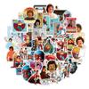 61 Pcs Nacho Libre Stickers Comedy Movie Graffiti Waterproof Vinyl for Birthday Party Supplies Decoration Favors for Water Bottles Laptop Suitcase Scrapbooking Choice view 1