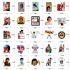 61 Pcs Nacho Libre Stickers Comedy Movie Graffiti Waterproof Vinyl for Birthday Party Supplies Decoration Favors for Water Bottles Laptop Suitcase Scrapbooking Choice view 2