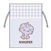 (Marimocraft) Marimo Craft PKP-058 Pok Piece Pokemon Bean Cloth, Nyasper W 3.5 x H 4.7 inches (9 x 12 cm) view 1