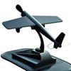 MagicTech Solar Panel Power Airplane Propeller Car Black Ornaments Kirksite Material Decoration Science Educational Toy PH37 view 1