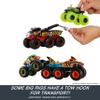 Hot Wheels, Monster Trucks 1:64 Scale Surprise Trailer Truck with 6 Wheels (Cannot Choose Model) view 3