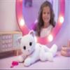 Gipsy Toys Cuty Bella Fashionista - Interactive Cat Soft Toy - Light Up to The Rhythm of Pretty Melodies - 30 cm - White Pink view 4