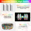 20pcs Oval Fridge Magnetic Magnets, Small and Multicolor Magnets for Wall Stickers, Strong Refrigerator Magnets Heavy Duty for Whiteboard, Office, Classroom, Kitchen Accessories, Home and Cabinet view 3