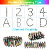 20pcs Oval Fridge Magnetic Magnets, Small and Multicolor Magnets for Wall Stickers, Strong Refrigerator Magnets Heavy Duty for Whiteboard, Office, Classroom, Kitchen Accessories, Home and Cabinet view 4