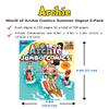 World of Archie Comics Digest Value Summer Gift Pack (3 Pack) Featuring Archie, Betty, Veronica, and Jughead view 2