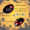 JOLESHARE Professional Unresponsive Yoyo X5 for Pros and Responsive Yoyos for Beginners - Replaceable Unresponsive Bearings, Gloves, Removal Bearing Tool and 5 Cords Included (red Black) view 3